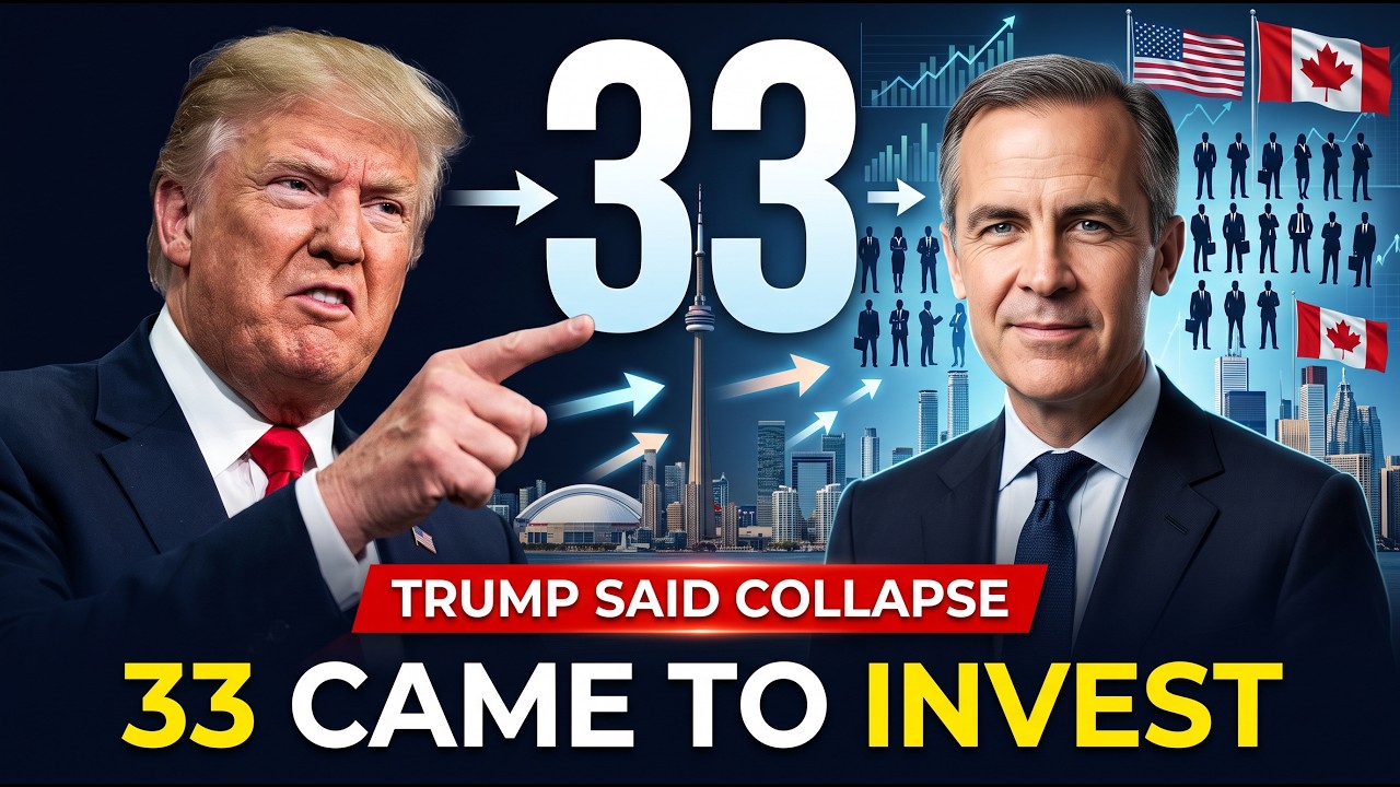 Trump Said Canada Would Collapse &mdash; Then 33 American Firms Flew to Toronto to Invest in It