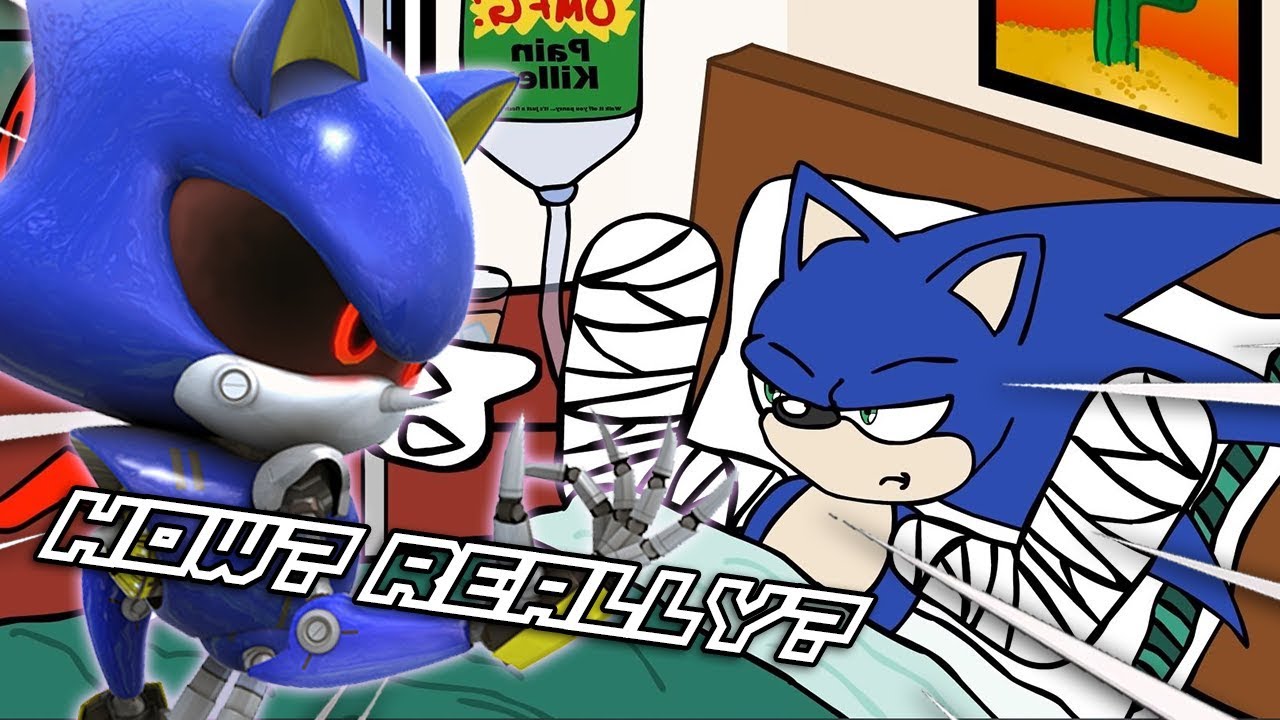 Metal Sonic Reacts to Sonic Shorts Volume 4 - HOW? REALLY?!