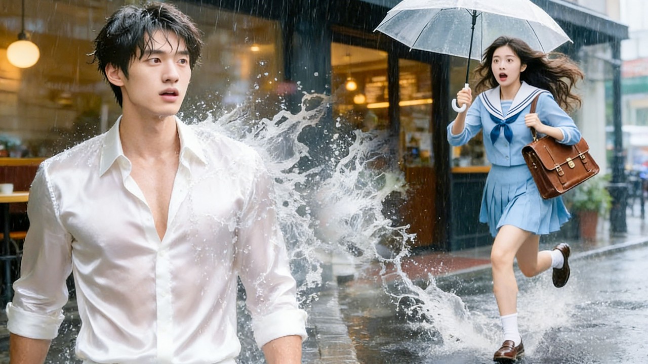 Germaphobe CEO single 30 years, fell for girl who splashed him dirty water!