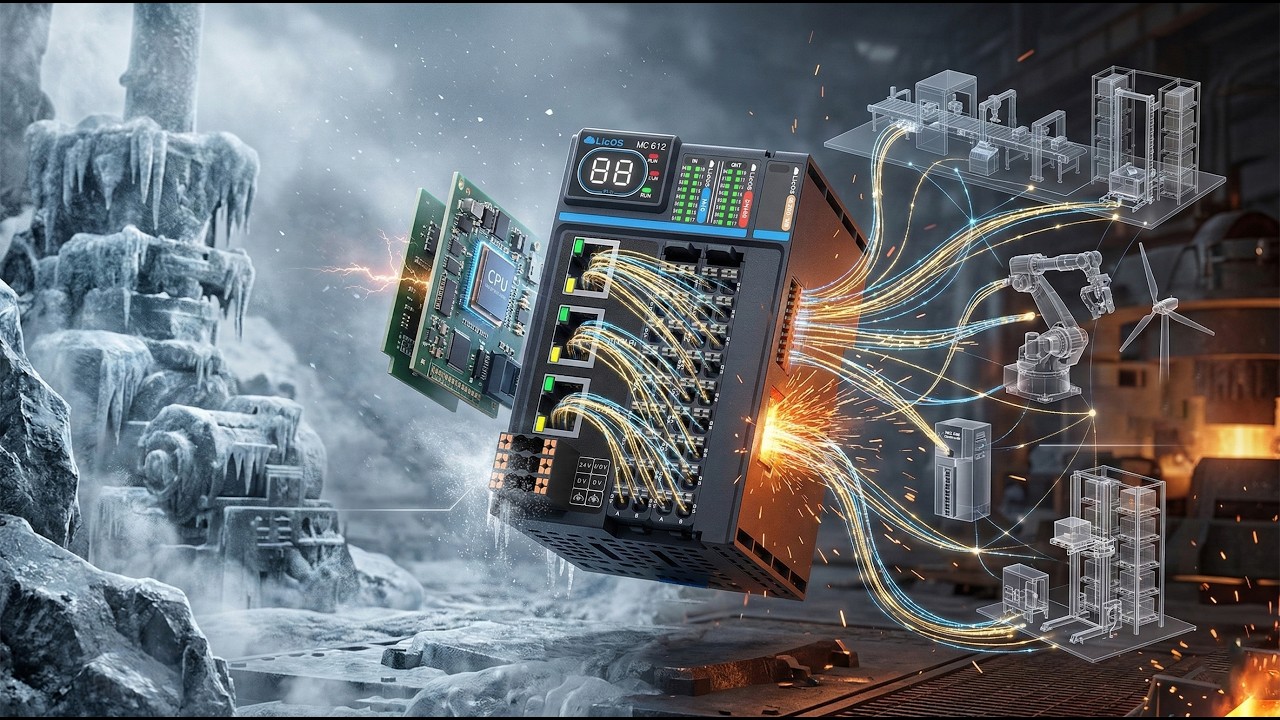 Unionscience LicOS PLC 5.0 Technical Deep-Dive | 512-Axis Sync & Redundancy Systems