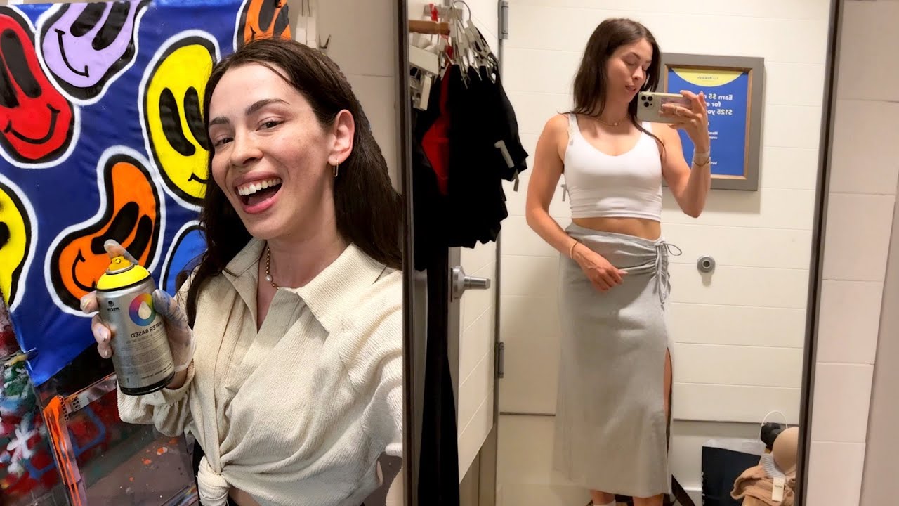 Ich gehe SHOPPEN & lerne SPRAYEN in NEW YORK!