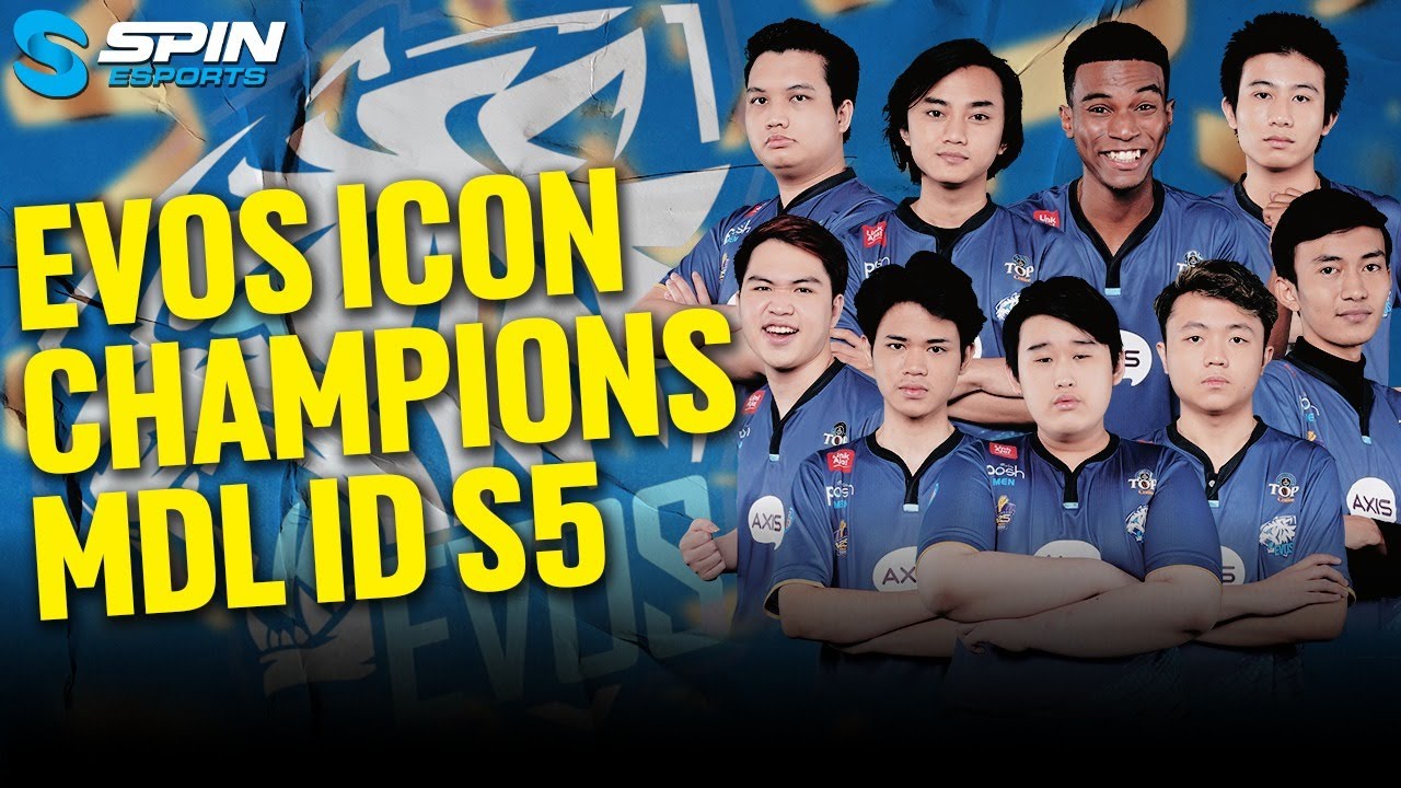 BEST MOMENTS EVOS ICON CHAMPIONS MDL ID SEASON 5! LJ = LANGGANAN JUARA! MASA DEPAN EVOS LEGENDS!