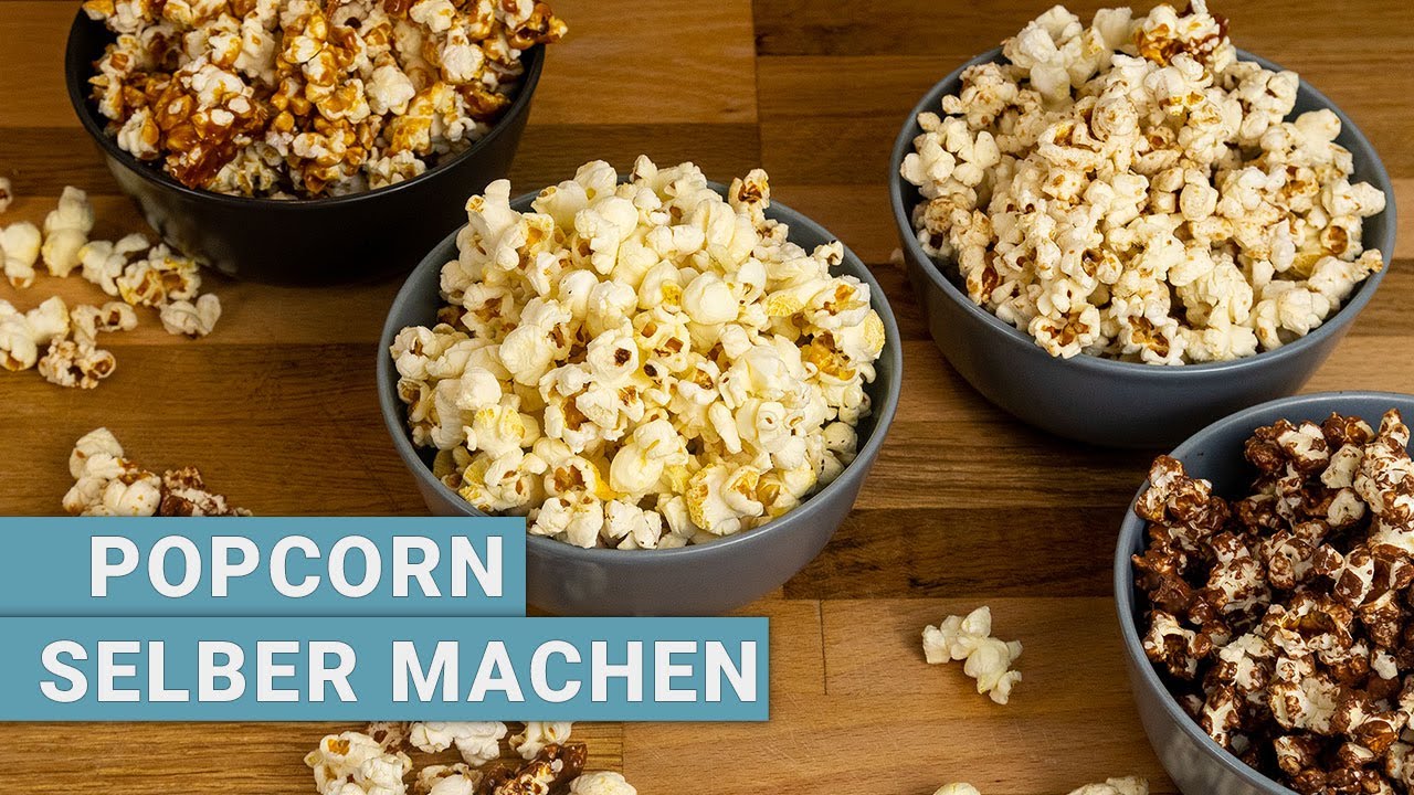 Popcorn selber machen im Kochtopf