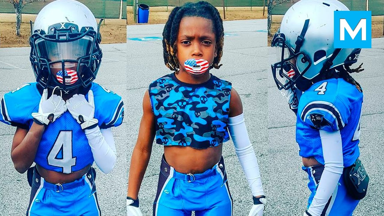 8 Year Old American Football Phenom Jaylen Huff | Muscle Madness