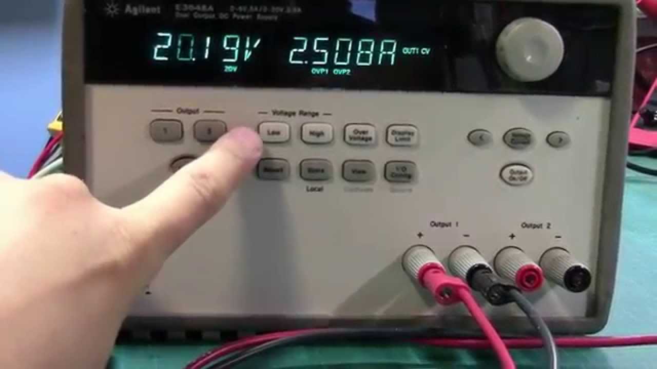 E3648A Repair Part 1 - Diagnosis