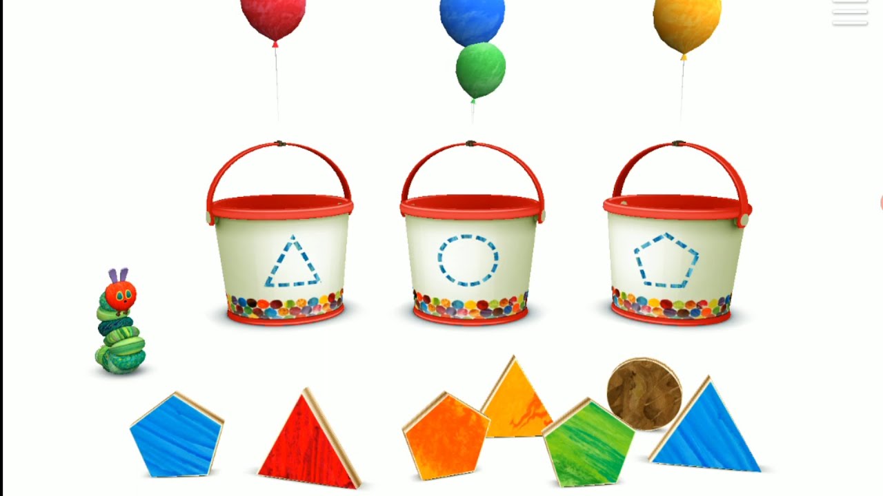 A LAGARTA COMILONA™ – FORMAS. JOGO EDUCATIVO.