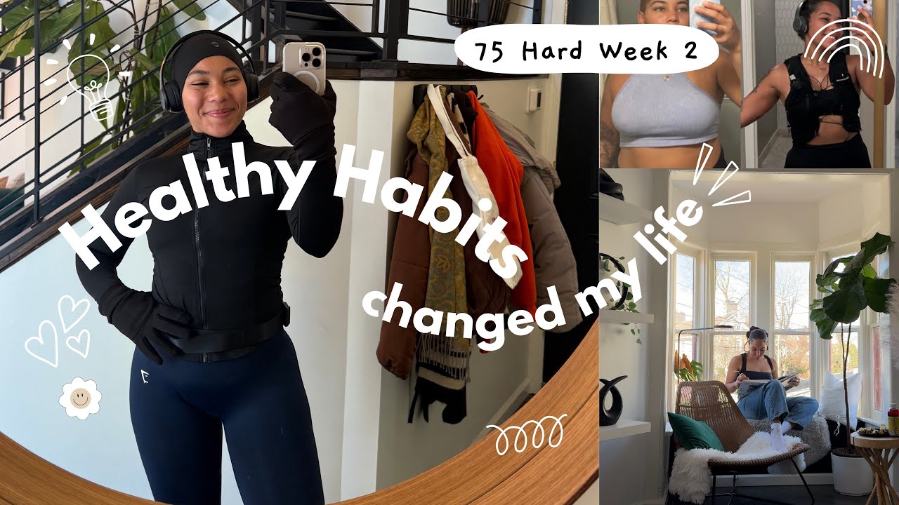 75 Hard Week 2 Vlog | Healthy Habits for a changed life