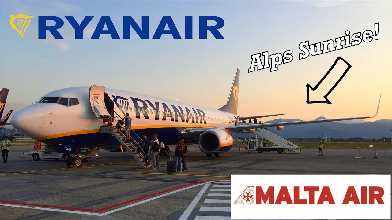 OPERATED BY MALTA AIR! Ryanair's Maltese Subsidiary from Milan Bergamo to Bristol - Trip Report