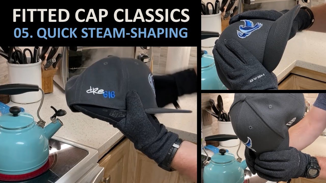 Fitted Cap Classic Edits 05: Quick Steam Shaping