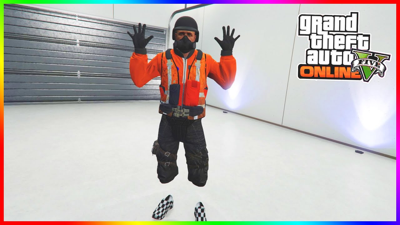 MAGNIFIQUE TENUE MODDER AVEC LE GILET ÉBOUEUR SUR GTA V ONLINE 1.50 !