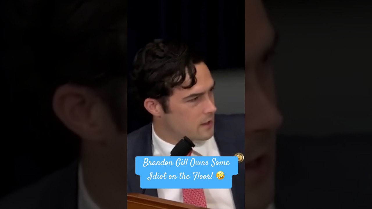 Brandon Gill Owns Some Idiot on the Floor! 🤣