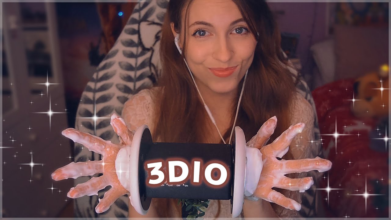 MASAJE para tus OREJITAS 👂🏻 Atención personal 💖 3DIO ASMR