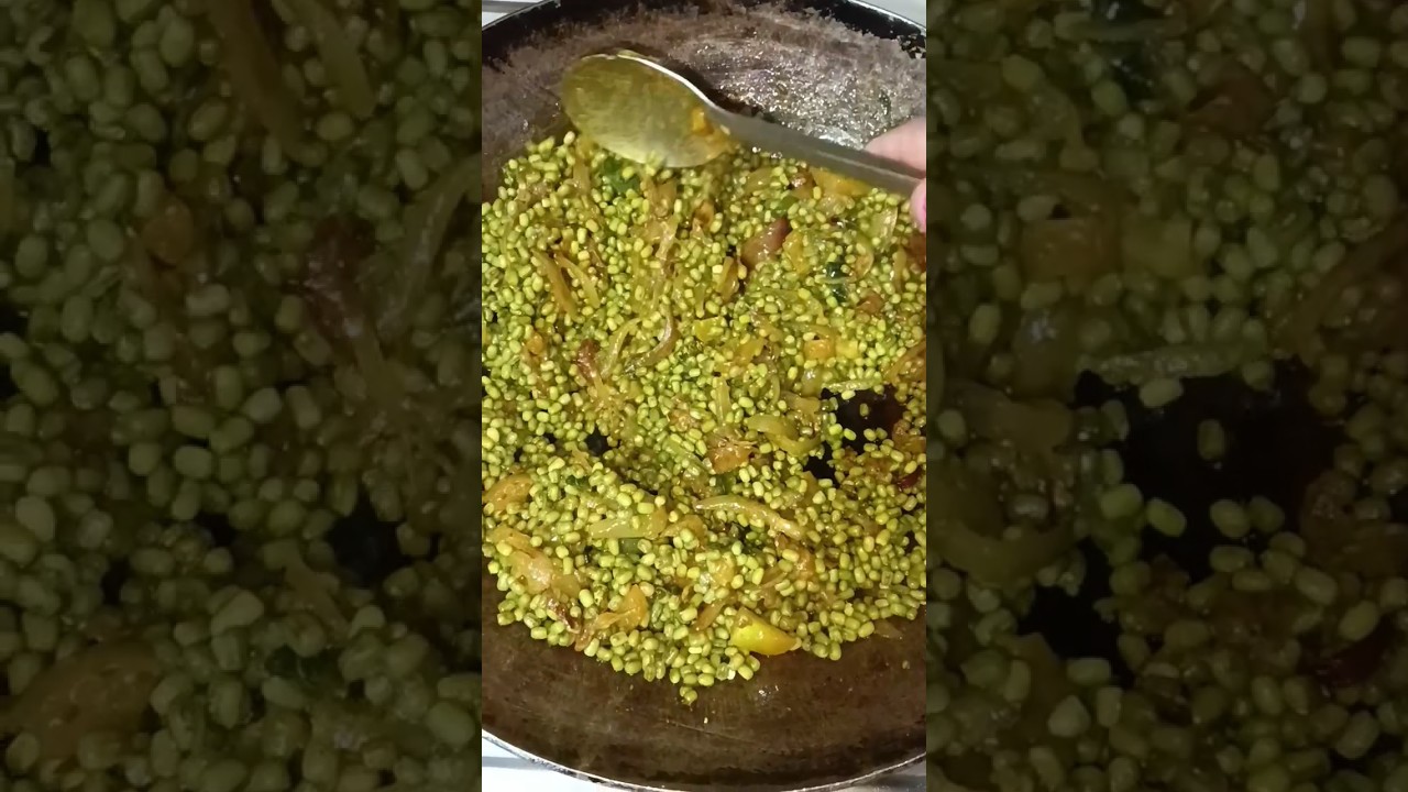 Mung beans Recipe😋#mungbeans #beans #shots #trending #viral #foodshorts