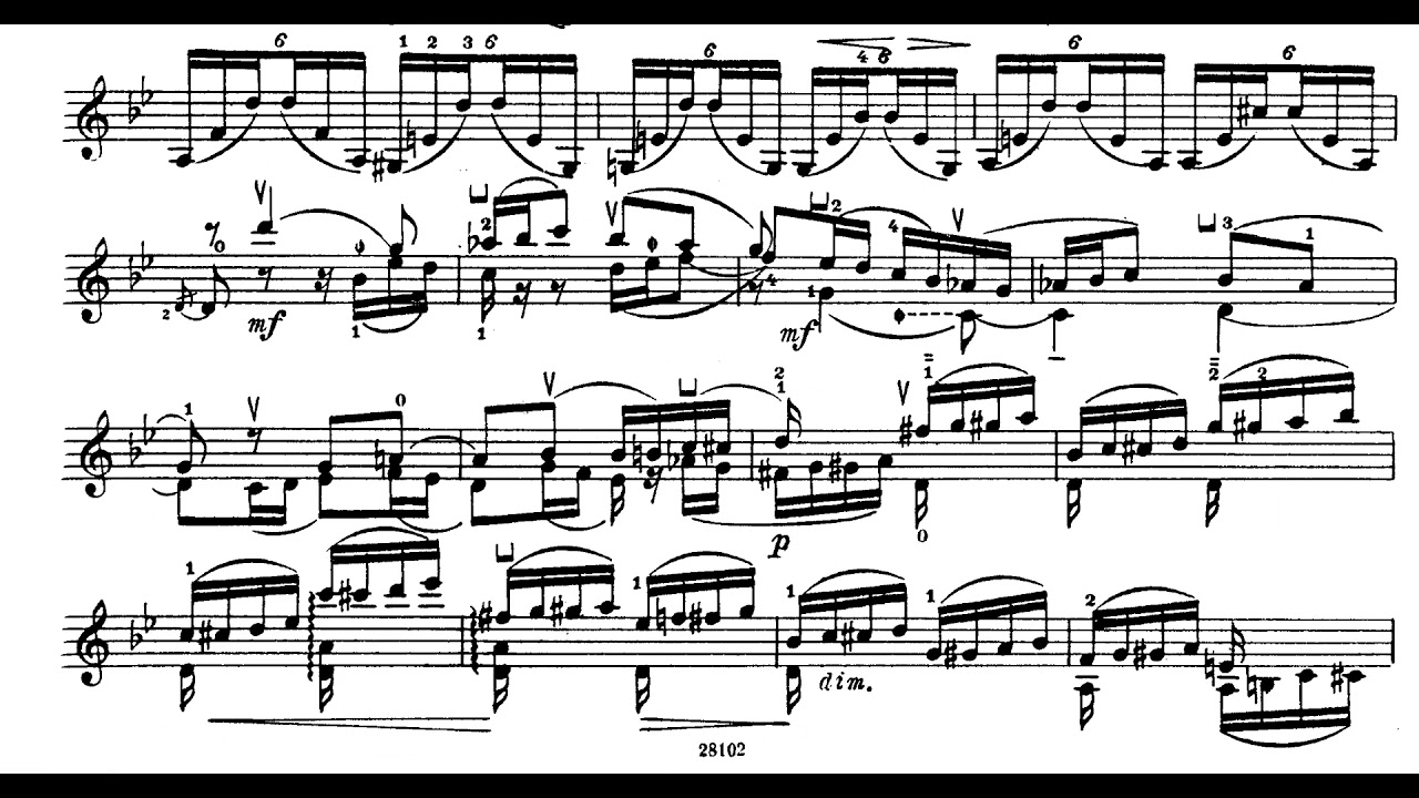 Eugène Ysaÿe - Sonata No. 1 for Violin, Op. 27 (1923) [Score-Video]