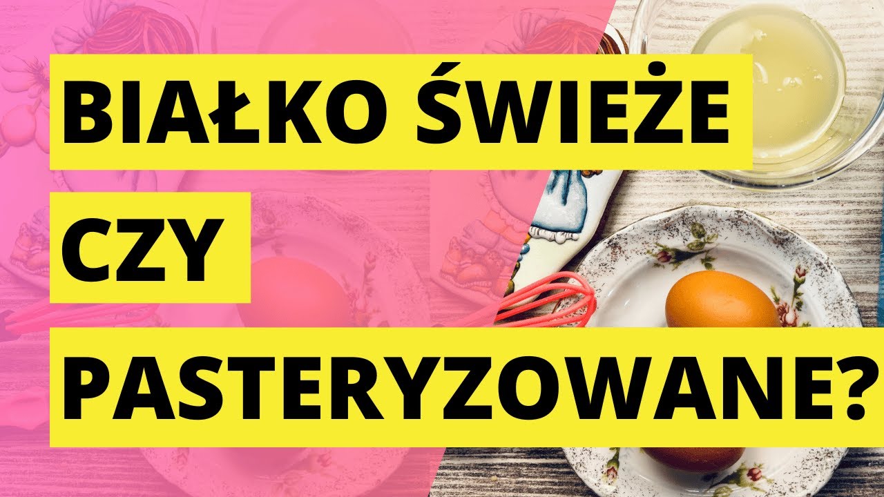 Lukier królewski -  użyć białka świeżego czy pasteryzowanego?