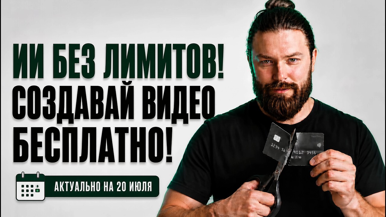 ЗАБУДЬ ПРО ПОДПИСКИ! Новая бесплатная ИИ для cоздания видео