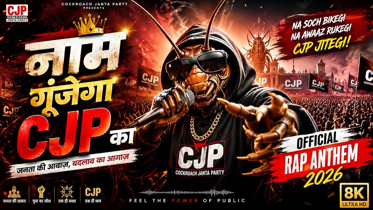 CJP Official Rap Anthem | Powerful Political Motivation Rap Song 2026 