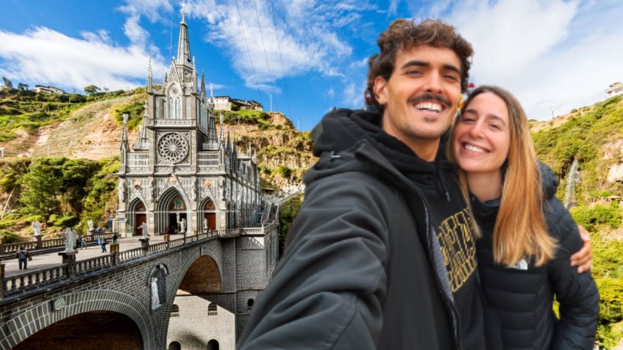 SANTUARIO de LAS LAJAS en IPIALES ! Es real o de PELÍCULA 😲 ?/Colombia #28/ Vuelta a Sudamérica!