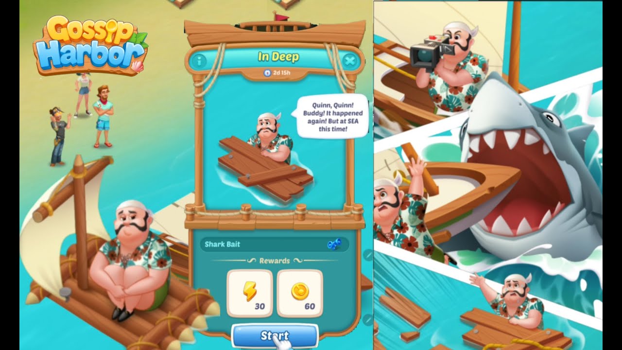 Gossip Harbor : Merge Game / In Deep Event 🛶🛶