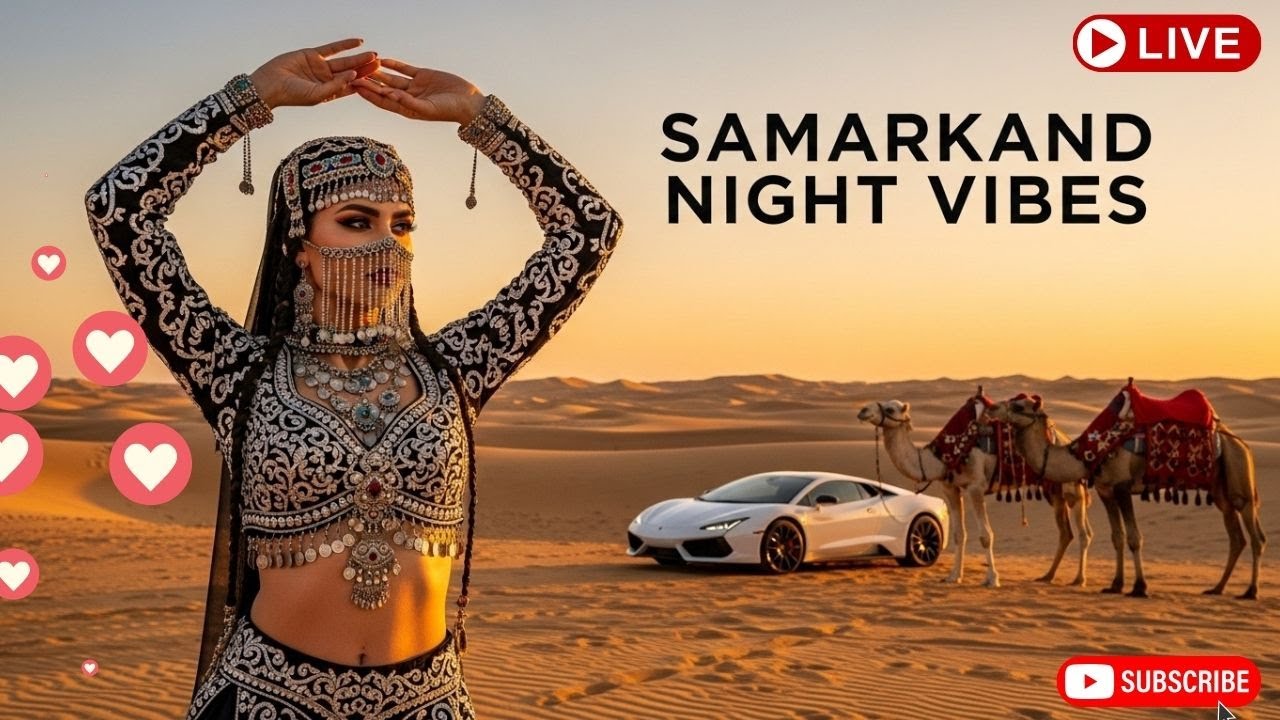 🔥 Samarkand Nightwave – Sofia Night Drive 🌌 | Balkan Deep House LIVE