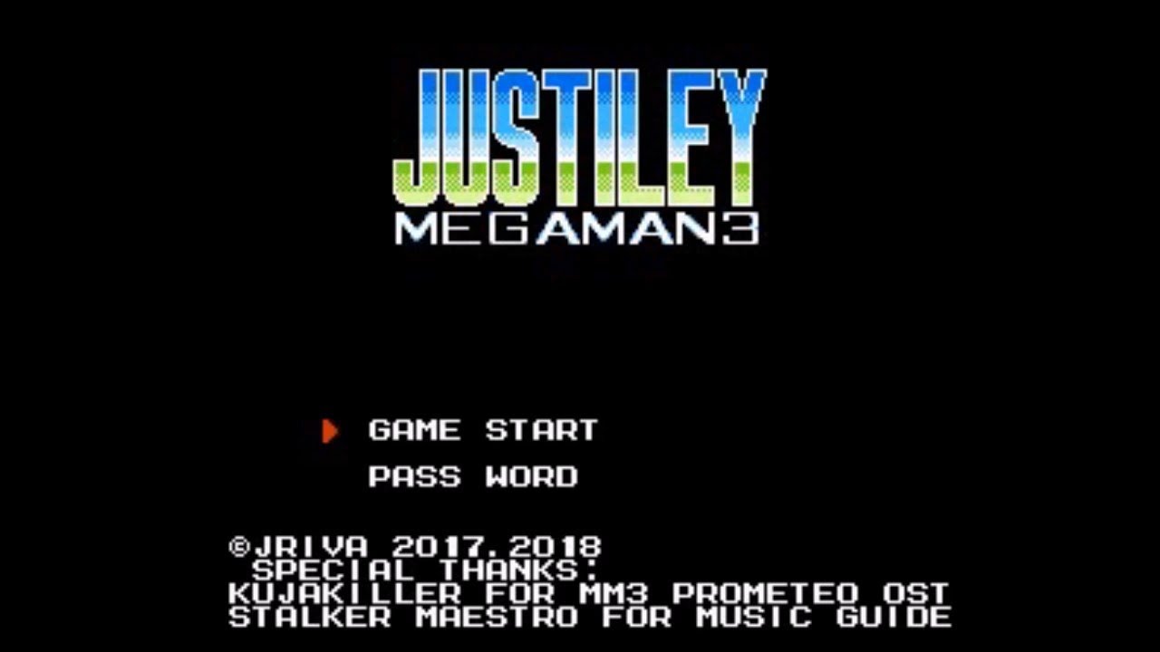 Megaman 3 Justiley (NES) - Longplay