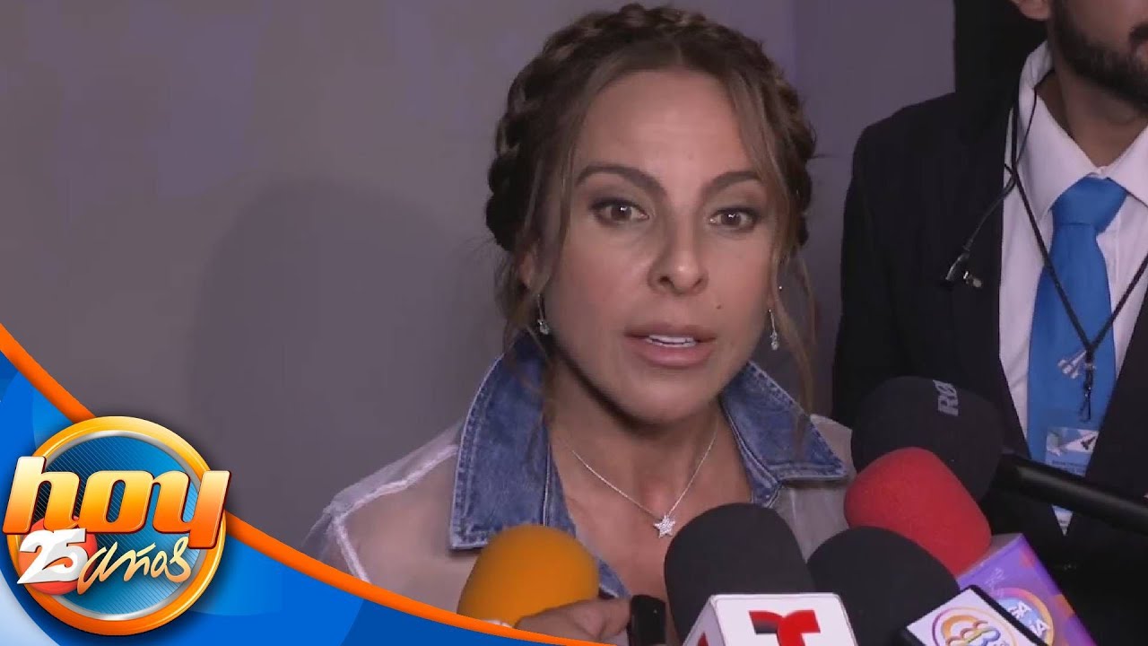 Kate del Castillo rompió el silencio y confiesa lo enamorada que está | Programa Hoy