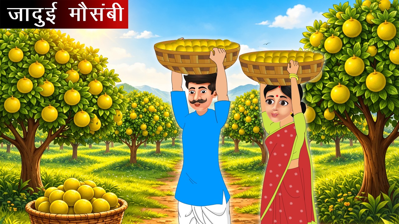 जादुई मौसंबी | JADUI MOSAMBI | HINDI KAHANIYA | MORAL STORIES | JADUI KAHANIYA  | Hindi Kahaniya
