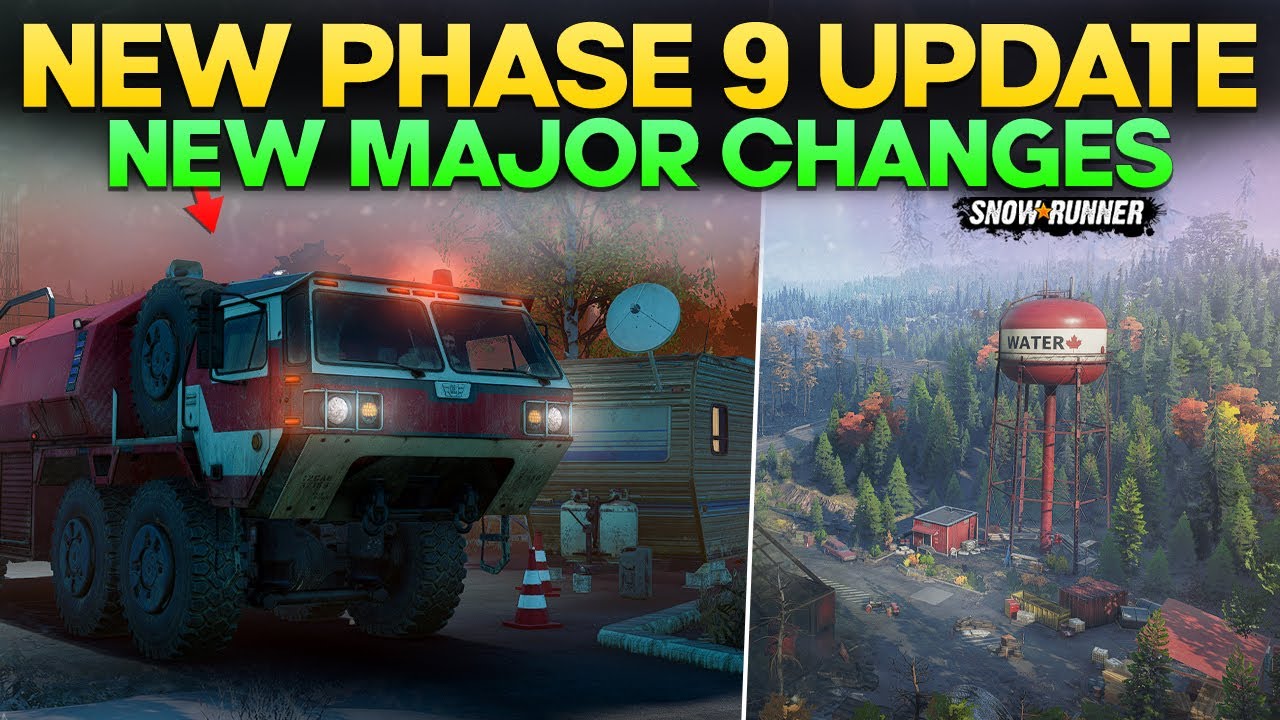 New Phase 9 Update New Major Changes in SnowRunner Everything You Need to Know