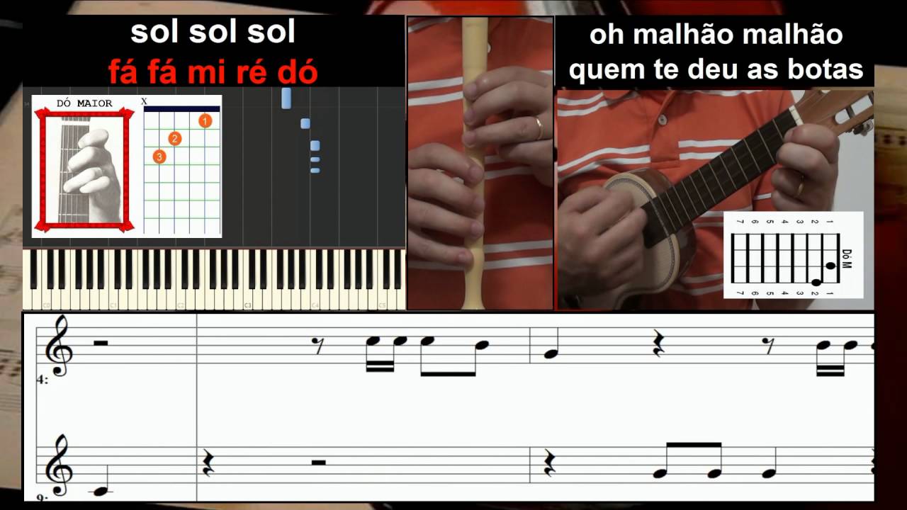 Malhao Musica Tradicional Portuguesa Educacao Musical Cavaquinho, Flauta, Guitarra
