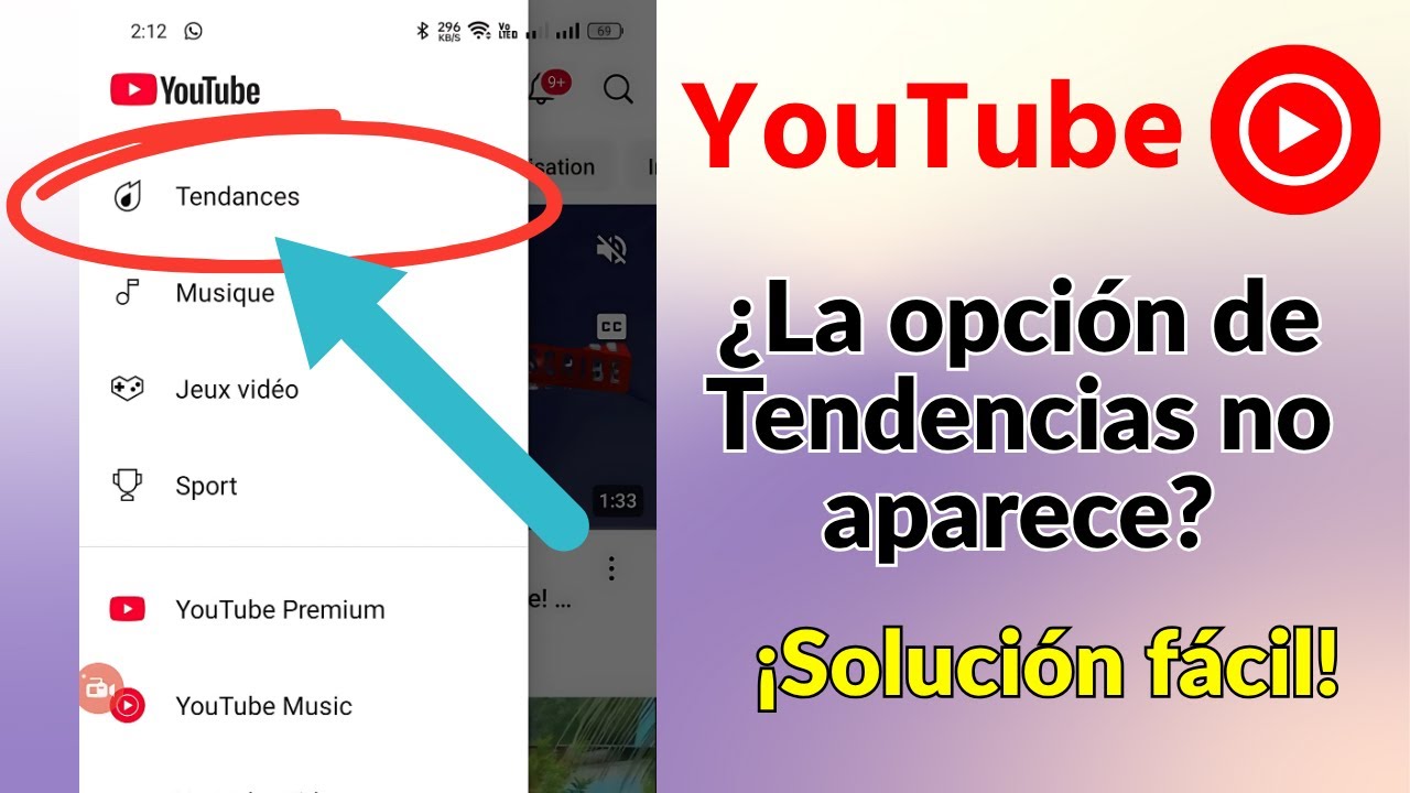 &iquest;No aparece la pesta&ntilde;a de Tendencias en YouTube? &iexcl;Soluci&oacute;n r&aacute;pida!