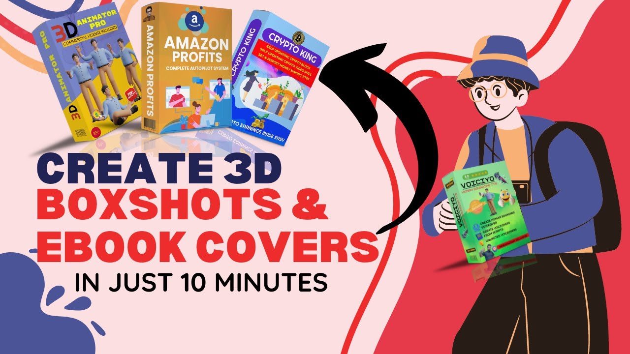 How To Create 3D Boxshots ✅ Ebook Covers ✅ 3D Box ✅ 3D Mockups ✅ 3D Product Box ⏰ In 10 Minutes