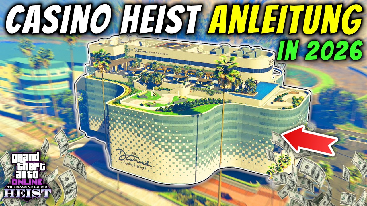 Millionen machen mit dem Diamond Casino Heist in GTA Online 2026 (schnell Geld verdienen Guide)