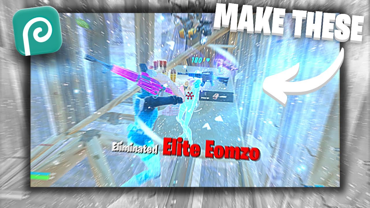 How to make the BEST Fortnite Montage Thumbnails in 5 MINUTES...