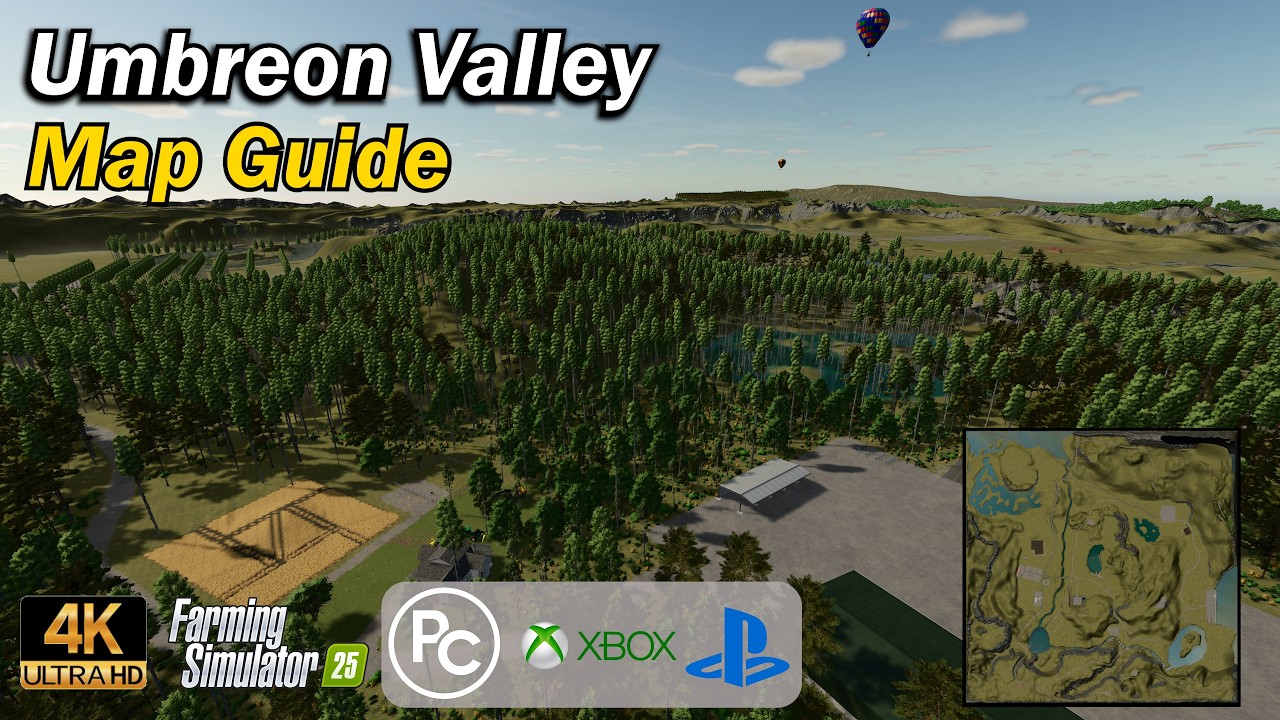 Umbreon Valley | Map Guide | Farming Simulator 25