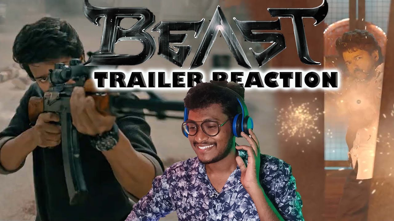 Beast Official Trailer Reaction - Thalapathy Vijay | Sabav Lifestyle