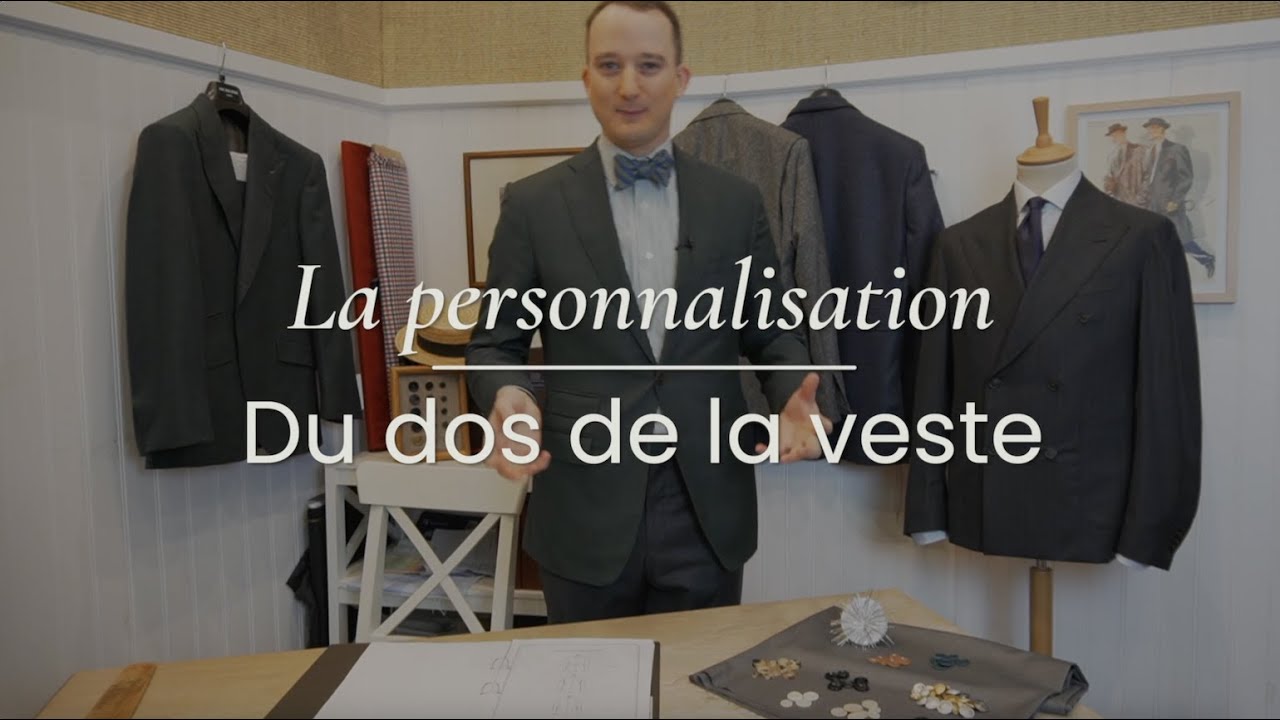 Scavini Tailleur - Le dos de la veste