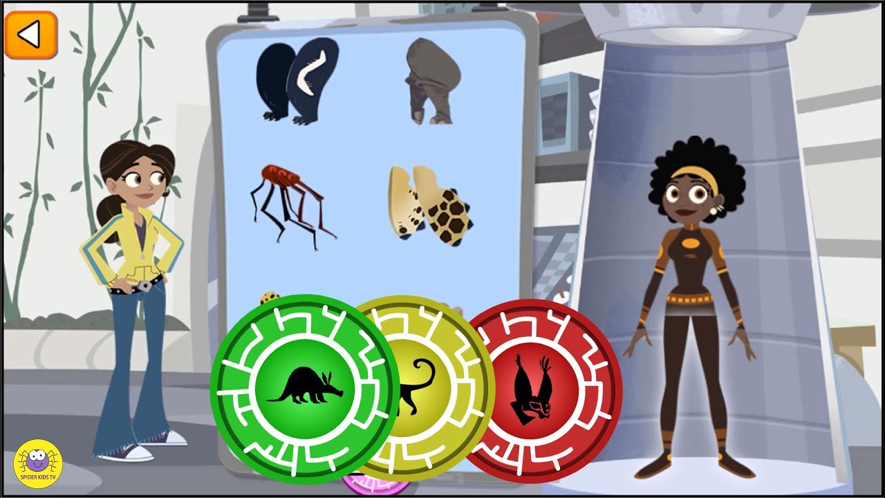 Wild Kratts Games #47: Создатель силового костюма Коки от Wild Kratts
