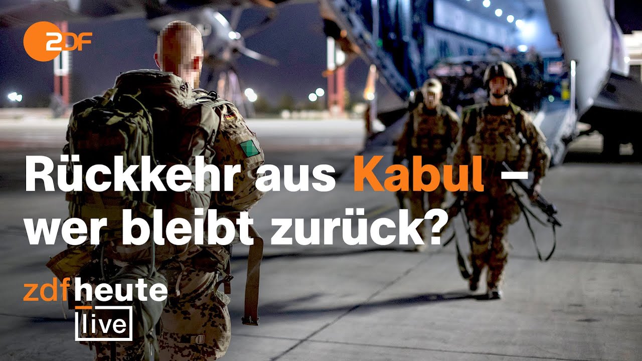 Rückkehr aus Kabul – wer bleibt zurück? | ZDFheute live