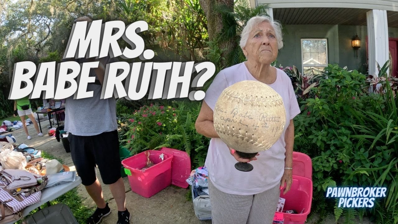 I Had To Buy This Signed Baseball At Her Yard Sale