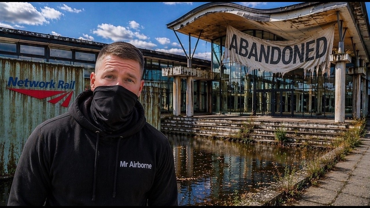 I Snuck Into an Abandoned Network Rail Complex... (Security Still Inside)