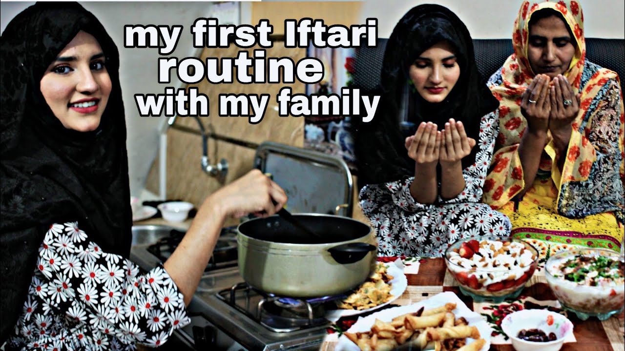 My Iftar Routine with my family | Ramazan Mubarak 2021🌙@NimraAliReal