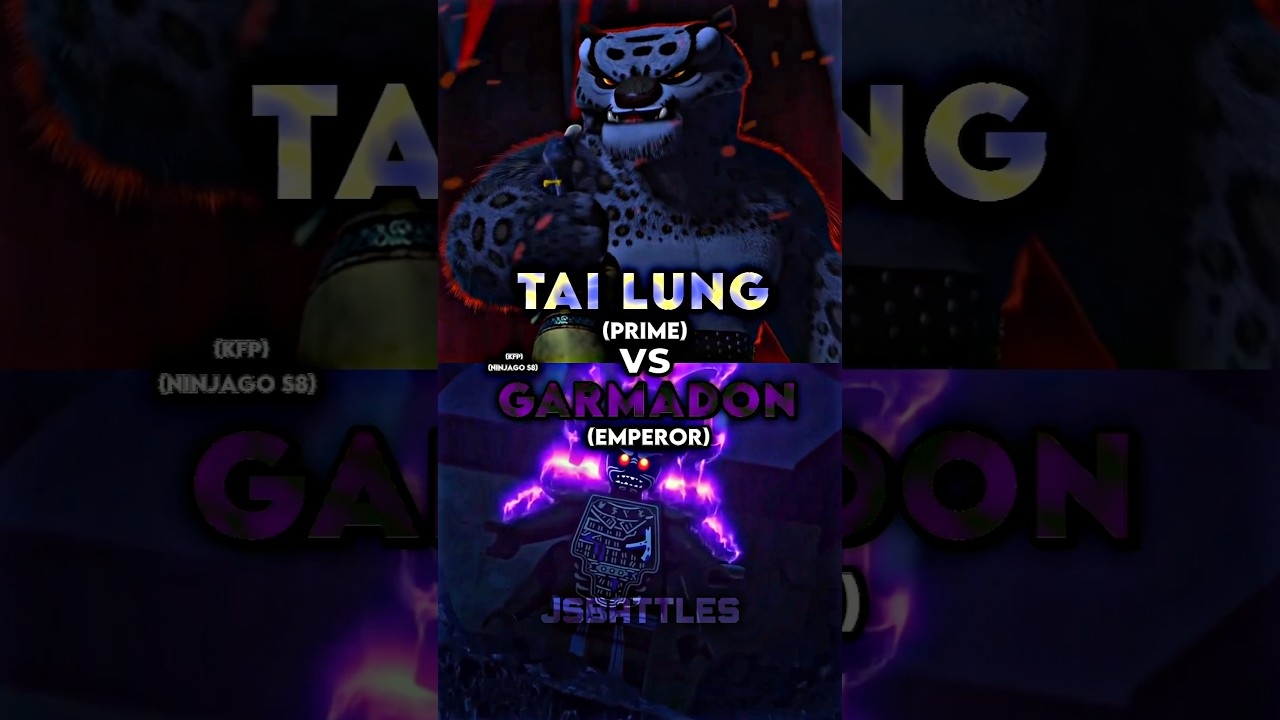 Tai Lung vs Garmadon