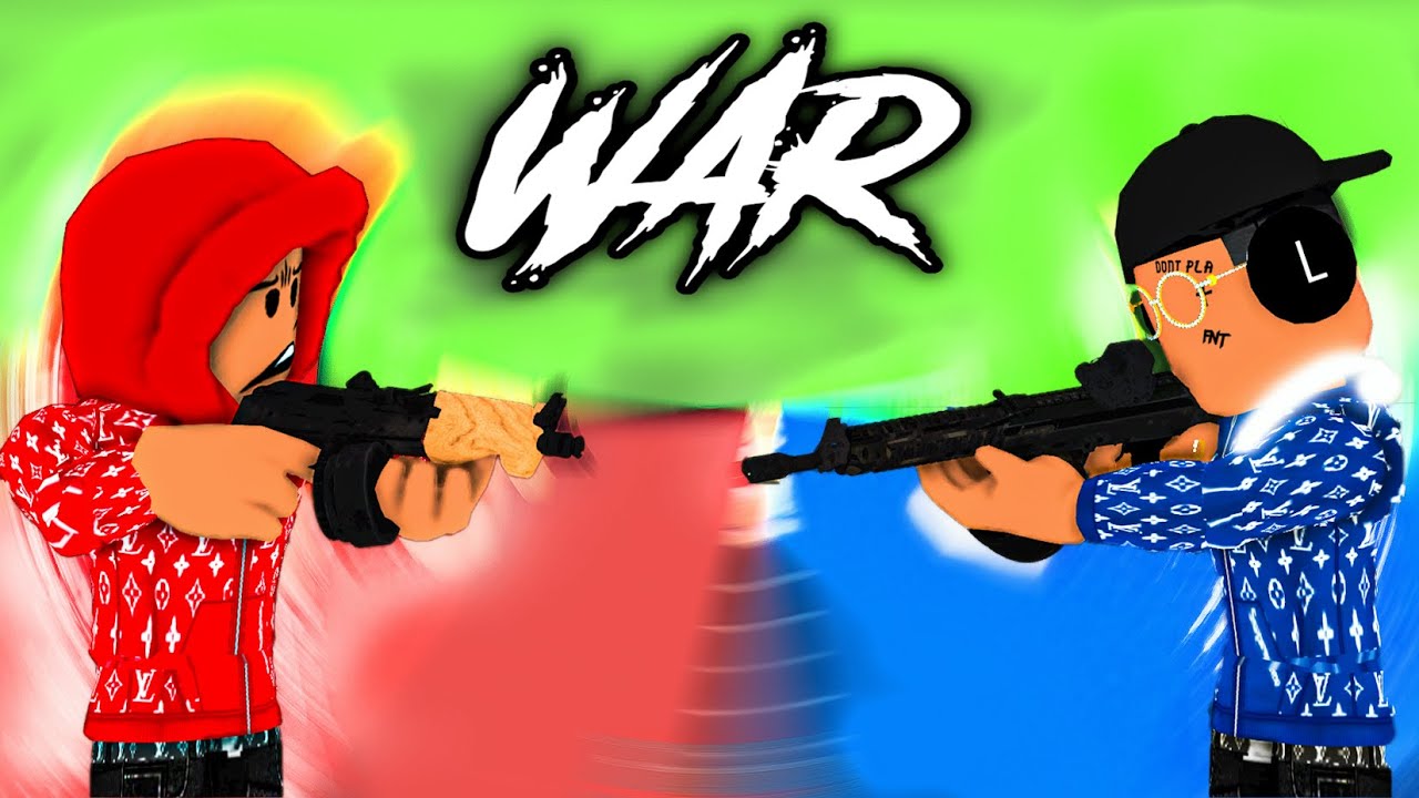 so my new gang had its second war in roblox south london 2