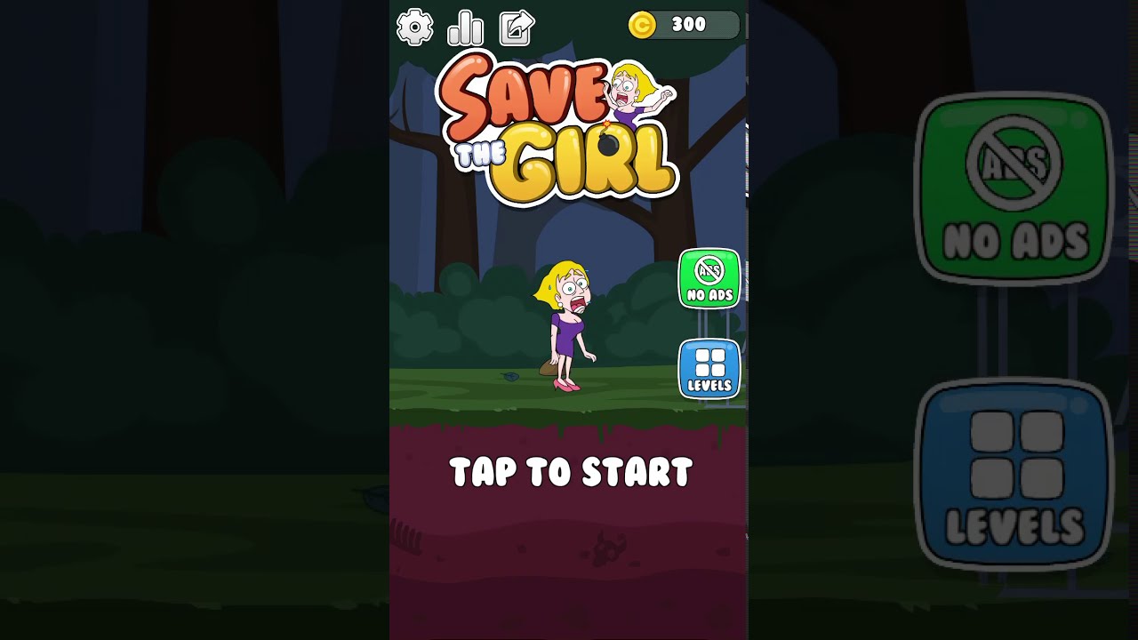 Save the girl iOS game