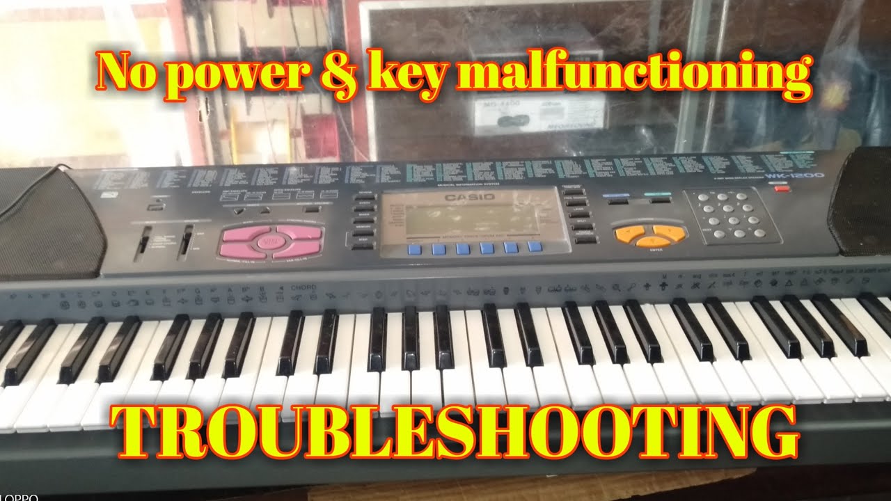 Pano ayusin no power key malfunctioning ng isang casio keyboard