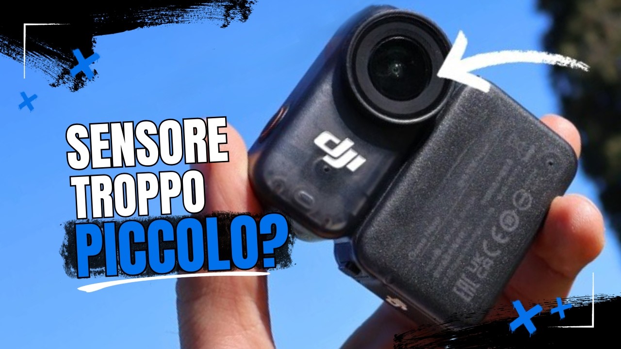 Ho UTILIZZATO la DJI OSMO NANO come camera PRINCIPALE per 1 giorno