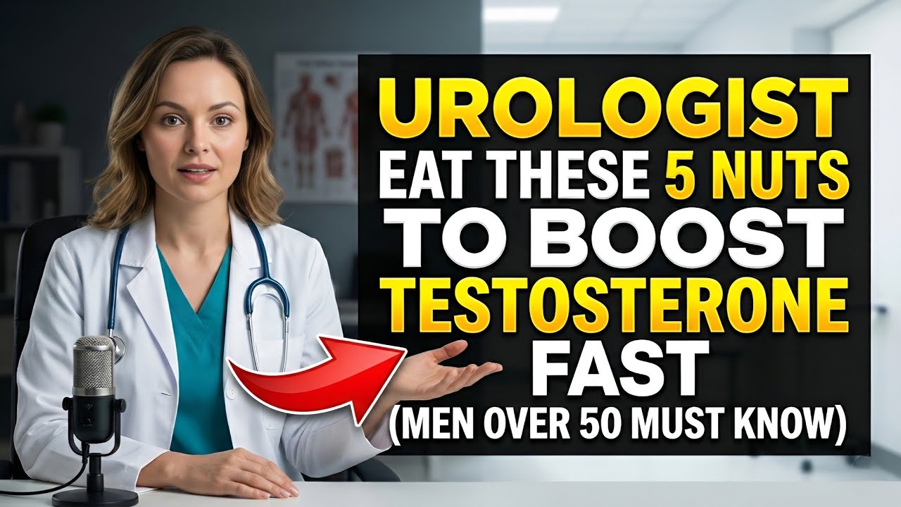 UROLOGIST Eat These 5 Nuts to Boost Testosterone Fast (Men Over 50 Must Know)
