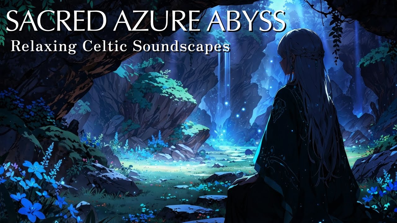 Sacred Azure Abyss — The Depth Where Ruins Sleep | Celtic music for relaxation