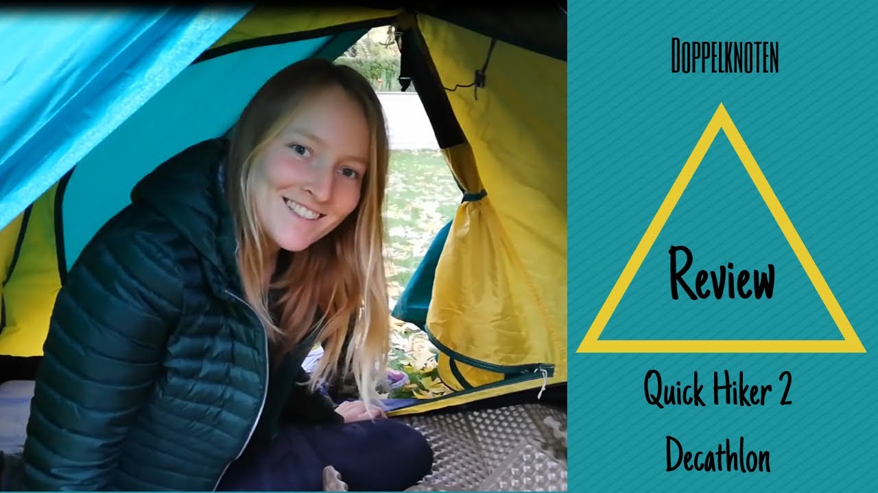 Review Quick Hiker 2/ Trek 500 Wanderzelt von Decathlon