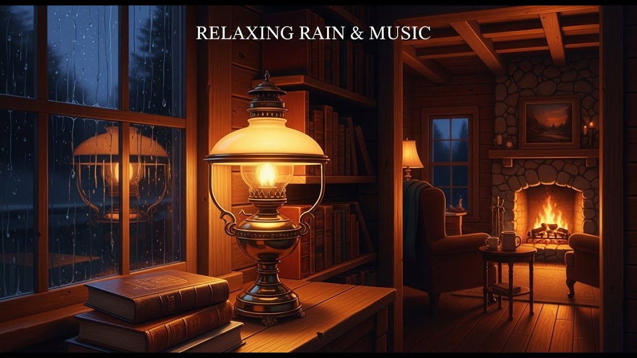 Soothing Rain with Guitar Music | Deep Rest and Stress Relief